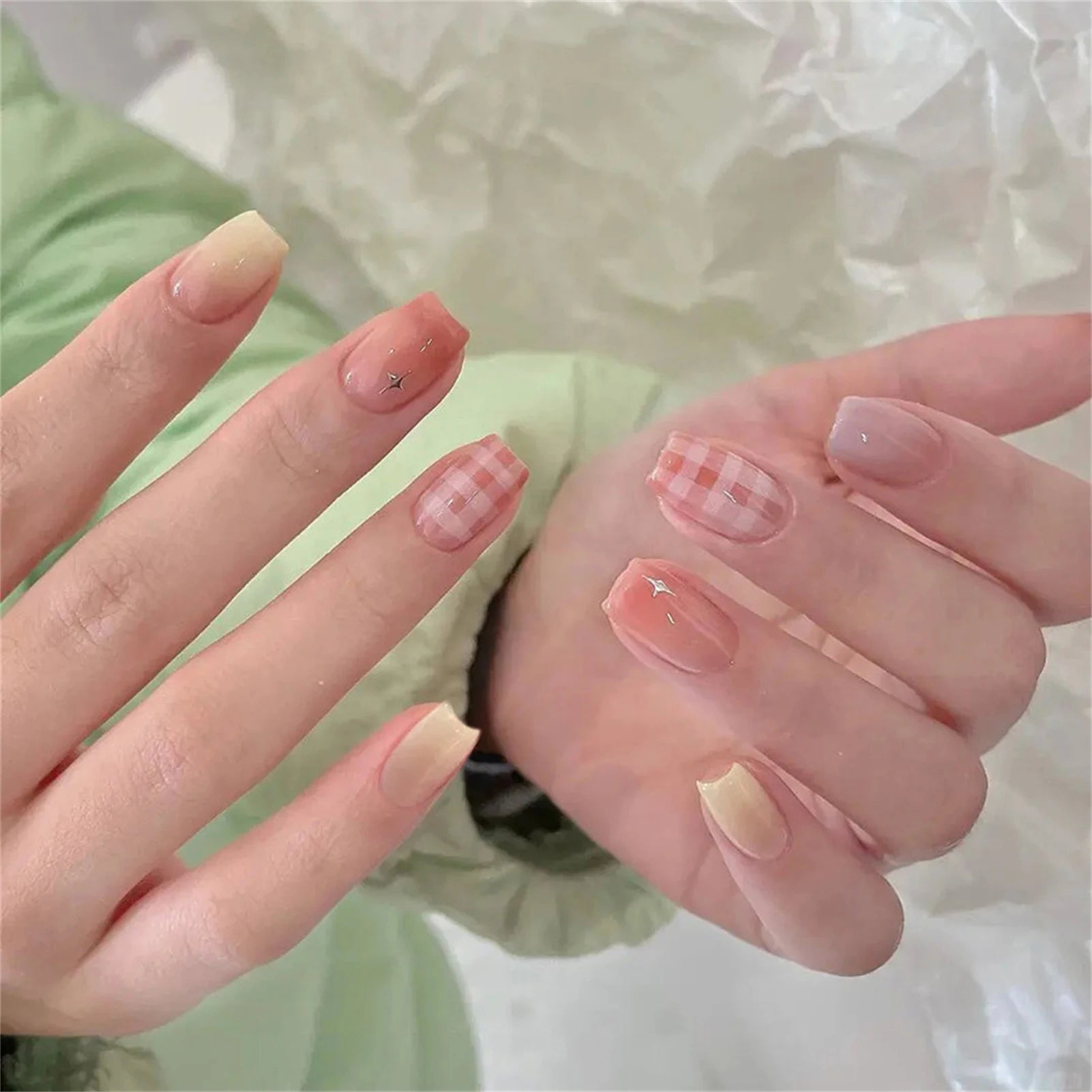 24PCS Short nails