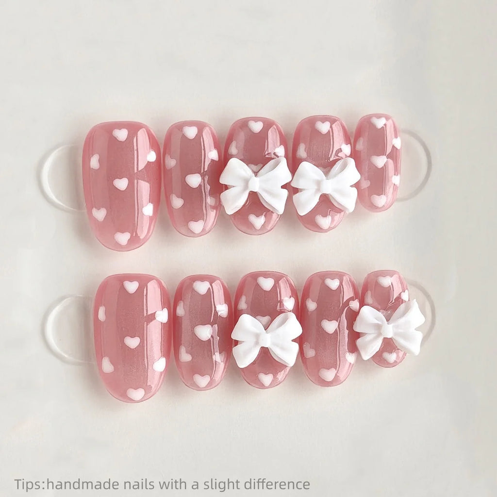 Heart Bow cat eye
