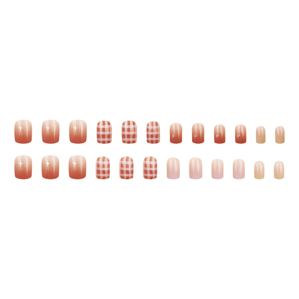 24PCS Short nails