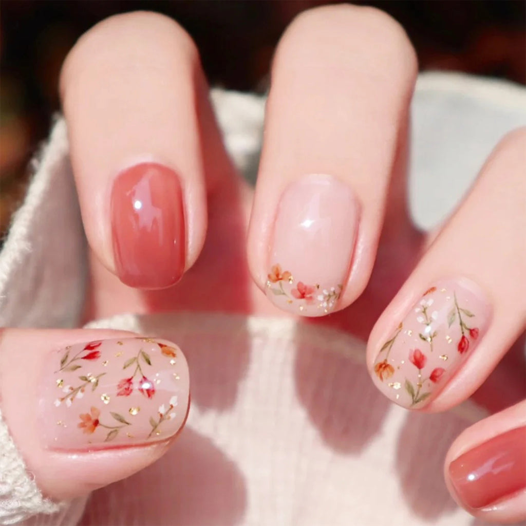 24PCS Short nails