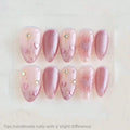 Pink Heart Cat eye