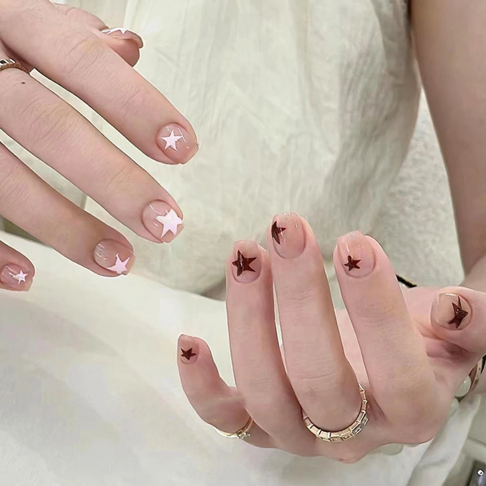 24PCS Short nails
