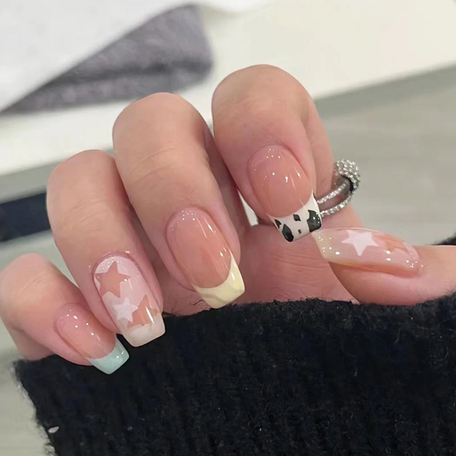 24PCS Short nails